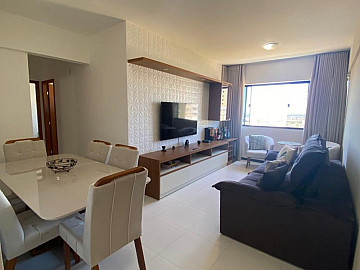 Apartamento Mobiliado de 3/4 no Candeias, ed. Vista Imperial