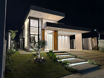 Casa 3 su�tes com varanda e su�te m�ster